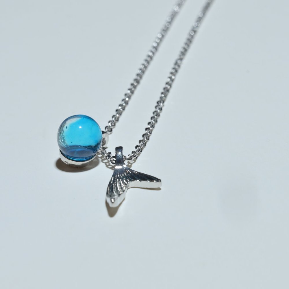 Mermaid tail necklace